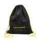 BOLSA DE GIMNASIO CON CORDON GLOCK JERSEY NEGRA / AMARILLA