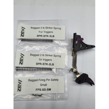 DISPARADOR ZEV FULCRUM COMPLETO GEN4 9MM FUL-ULT-4G9- B- B