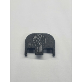 PLACA CORREDERA TR1 GLOCK GEN5 "US" PUNISHER HIGH" CALAVERA