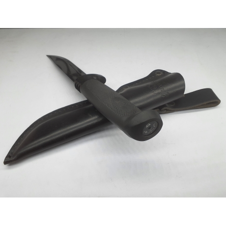 CUCHILLO MARTTIINI FISLANDES 13 CM. NEGRO + FUNDA + PROJOLA