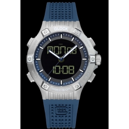 RELOJ GLOCK GW-24-2-24 Silver-Tone/Dark Blue
