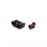 MIRAS EEMANN GLOCK COMPETICION FIBRA 1mm