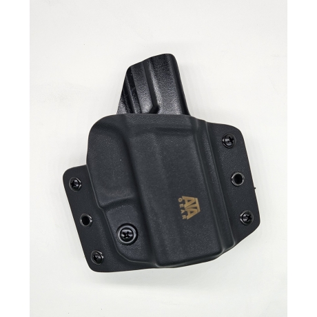 FUNDA ATA GEAR OWB HIT FACTOR V1 GLOCK 43/ 43X BLACK