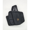 FUNDA ATA HIT FACTOR V1 GLOCK 43X OWB EXTERIOR NEGRA DIESTRO
