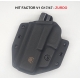 FUNDA ATA HIT FACTOR V1 GLOCK 17/47 OWB EXTERIOR NEGRA ZURDO