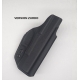 FUNDA ATA FANTOM V3 GLOCK 19/19X/45 IWB INTERIOR NEGRA ZURDO