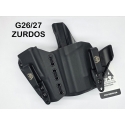 FUNDA ATA CIVILIAN DEFENDER V2 GLOCK 27/27 ZURDO