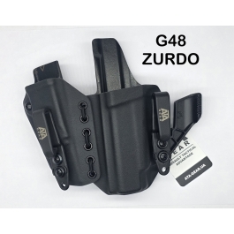 FUNDA ATA CIVILIAN DEFENDER V2 GLOCK 48 ZURDO