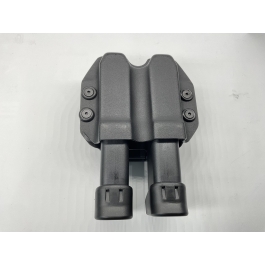 FUNDA CARGADOR DOBLE IPSC GLOCK 9X19 40 SW