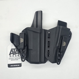 FUNDA ATA CIVILIAN DEFENDER V2 GLOCK 19 /19X/45 DIESTRO NEGRA