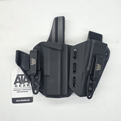 FUNDA ATA CIVILIAN DEFENDER V2 GLOCK 19 /19X/45 DIESTRO NEGRA