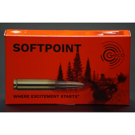 MUNICION GECO C/9.3X62 SOFTPOINT 225 GR