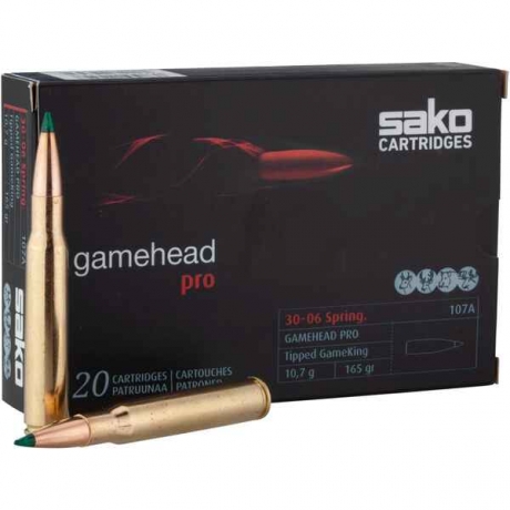 MUNICION SAKO GAMEHEAD PRO C/30-06 165 GR