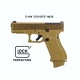 PISTOLA GLOCK 19X MOS "COYOTE" C/9X19