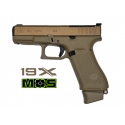 PISTOLA GLOCK 19X MOS "COYOTE" 9X19