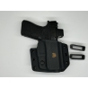 FUNDA ATA HIT FACTOR V1 GLOCK 43X OWB EXTERIOR NEGRA DIESTRO
