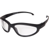 GAFAS EDGE FALCON NEGRA LENTE CLARA