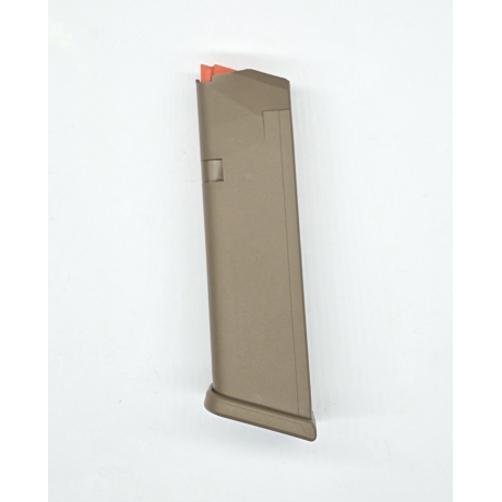 CARGADOR GLOCK 17 COYOTE 17 RD BASE CORTA