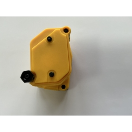 FUNDA CARGADOR IPSC DOBLE HILERA AMARILLA IZQUIERDAS