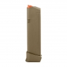 CARGADOR GLOCK 19X +2 9X19 COYOTE 19 TIROS ELEVADOR NARANJA