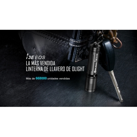 LINTERNA LLAVERO OLIGHT 3E EOS 90 LUMENES