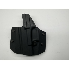 FUNDA PISTOLA GLOCK 19 IZQUIERDAS TIPO RIÑONERA EXTERIOR OWB