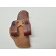 FUNDA SICKINGER PARA GLOCK 19 INTERIOR CUERO MARRON CALIDAD