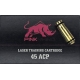 CARTUCHO 45 ACP ENTRENAMIENTO LASER PINK RHINO MANTIS