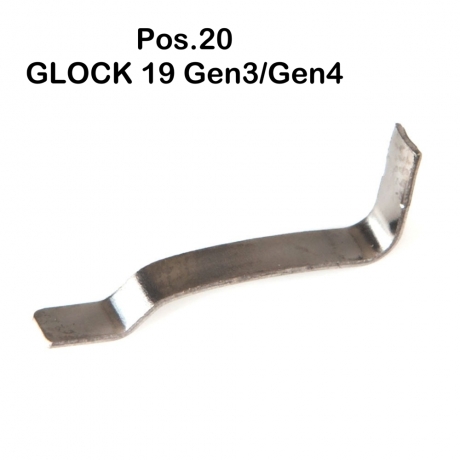 RESORTE BLOQUEO CORREDERA GLOCK 19/23 GEN3 Pos.20