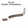 RESORTE BLOQUEO CORREDERA GLOCK 19/23 GEN3 Pos.20