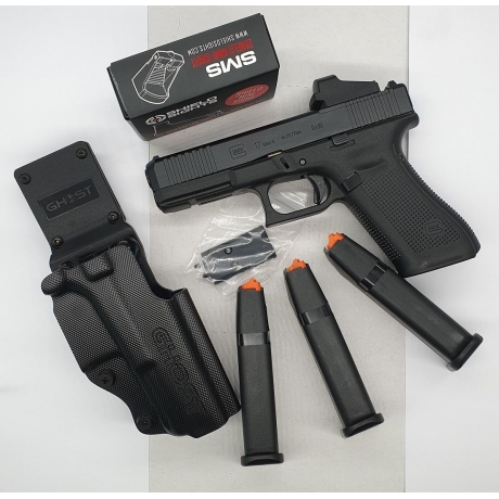 PISTOLA GLOCK 17 Gen5/FS/MOS -PACK IPSC OPTICS SMS 8MOA