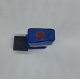 CARGADOR GHOST PISTOLA ENTRENAMIENTO GLOCK 17 AZUL FULL