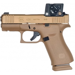 PISTOLA GLOCK 43X MOSK COYOTE 9x19 COA AIMPOINT COMBO