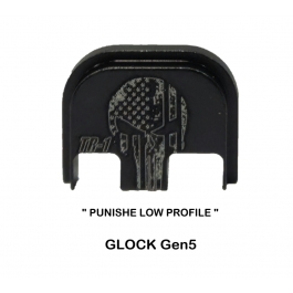 PLACA CORREDERA TR1 GLOCK GEN5 "US" PUNISHER HIGH" CALAVERA