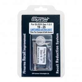 MUELLE DPM Captured Extra Soft Version for GLOCK 19-23-25-32-38 GENS 1-2-3
