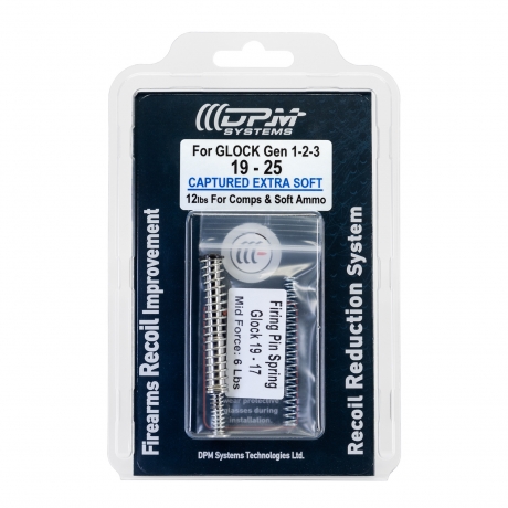 MUELLE DPM Captured Extra Soft Version for GLOCK 19-23-25-32-38 GENS 1-2-3
