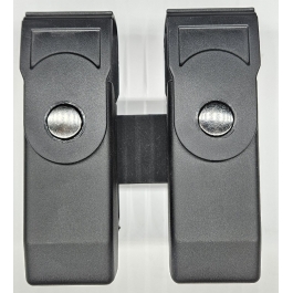 FUNDA CARGADOR DOBLE DESIGNTECH GLOCK 19-26