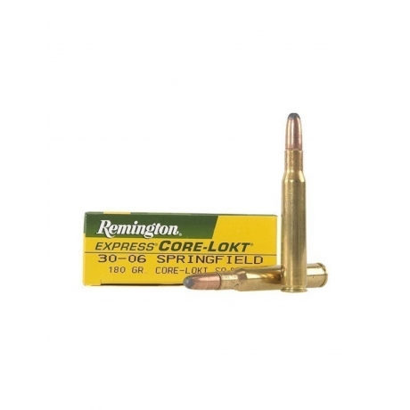 MUNICION REMINGTON 30-06 180 GR. CORE-LOCK SP CHATA (R30064)