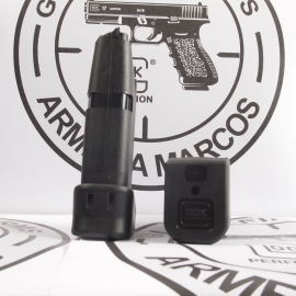 CARGADOR GLOCK 26 Cal. 9x19 (Con Extensión +2) 12 T.