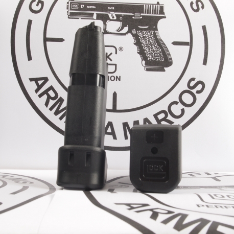 CARGADOR GLOCK 26 Cal. 9x19 (Con Extensión +2) 12 T.