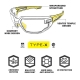 GAFAS PROTECCIÓN TYPE-X S TRANSPARENTE