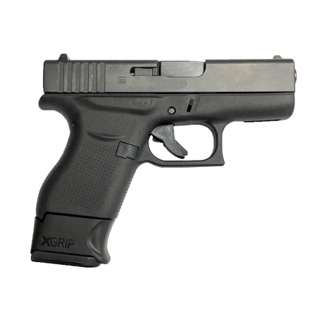 PACK CARGADOR ETS + X-GRIP PISTOLA GLOCK 43 9 TIROS