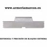BLOQUEO CORREDERA GLOCKSTORE GLOCK3/4 EXTENDIDO CROMO