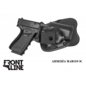 FUNDA FRONT LINE GLOCK 17 QUAD MULTI-FUNCIONAL QUAD17C