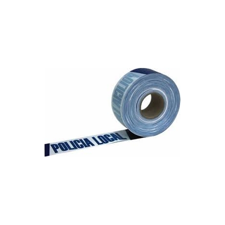 CINTA POLICIA LOCAL / SEÑALIACION- DESEÑOS ESTANDAR (80MM X 100MTS)