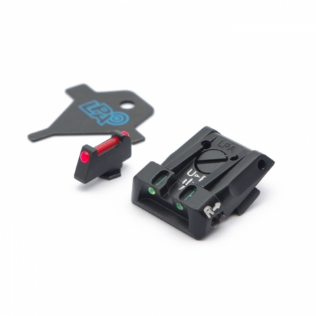 MIRAS LPA SPF16GL GLOCK CON FIBRA OPTICA