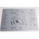 ALFOMBRILLA GLOCK GEN5 GRIS MAPA DE DESPIEZE