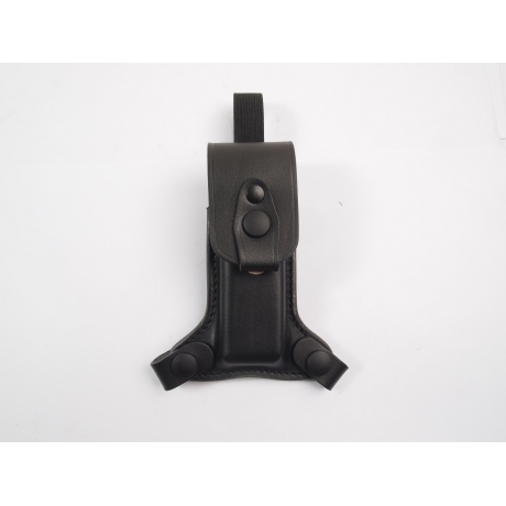 FUNDA CARGADOR SICKINGER SHOULDER HOLSTER SINGLE BOX 9 MM - 40 S&W DOUBLE ROW, NEGRA PARA SOBAQUERA