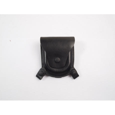 FUNDA GRILLETE SICKINGER SHOULDER HOLSTER HANDCUFF CASE, PARA SOBAQUERA. NEGRA