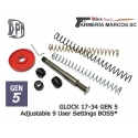 MUELLE DPM SYSTEM GLOCK 17-34 GEN5 MRS-A MS-GLG5/1 9 CONFIGURACIONES 9/40/357
